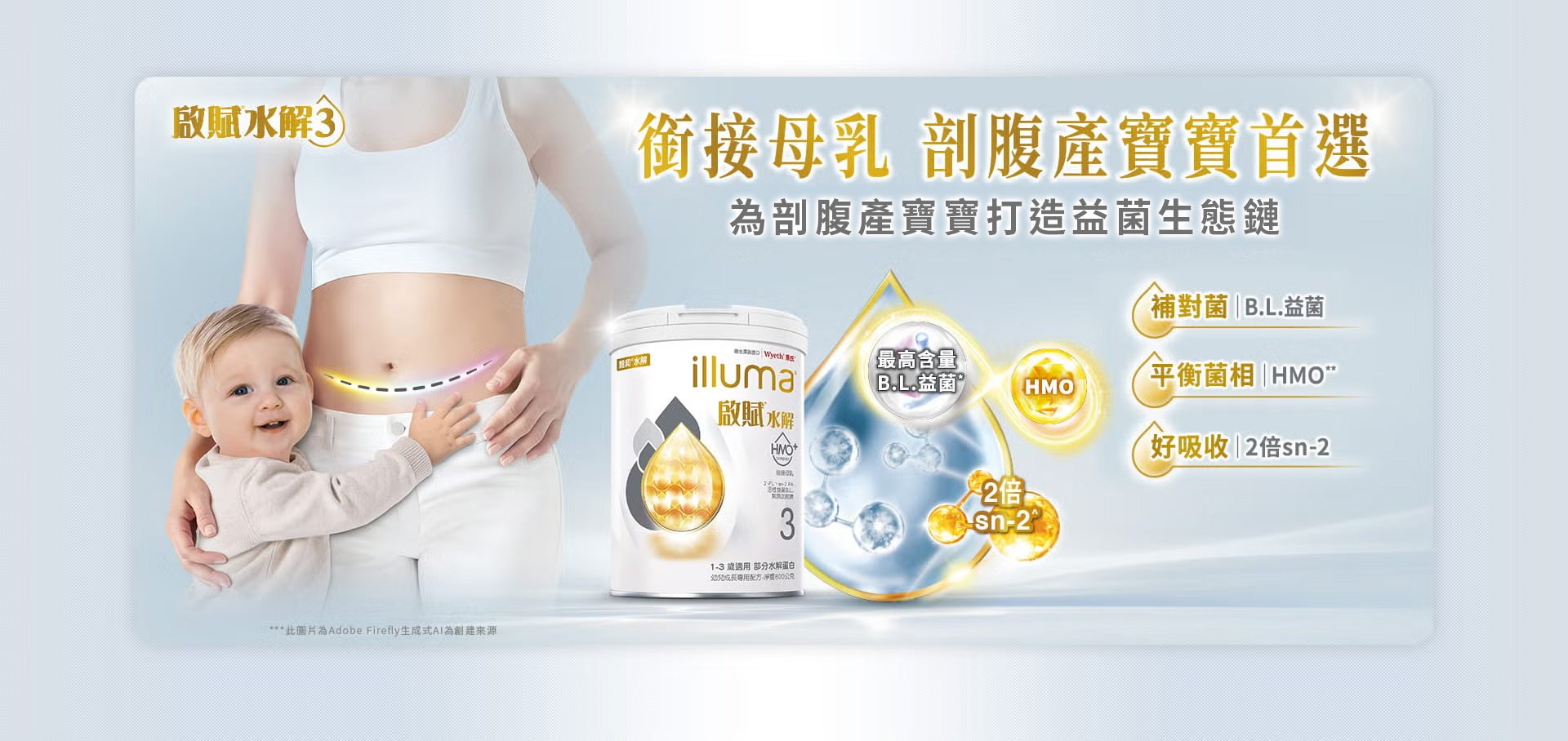 銜接母乳 剖腹產寶寶首選